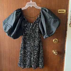 XS Tularosa mini cocktail dress.